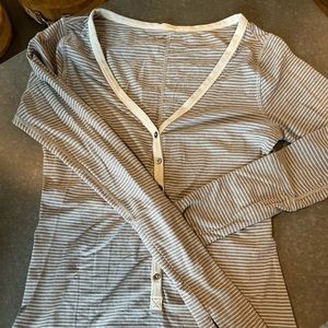 Lululemon striped long sleeve size 6